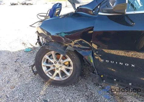 2021 Chevrolet Equinox Fwd Lt из США, поврежденный, VIN 2GNAXKEV9M6141010